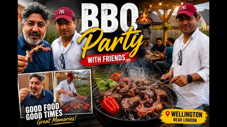 Wellington BBQ Vlog | A Perfect Day with Friends Near London