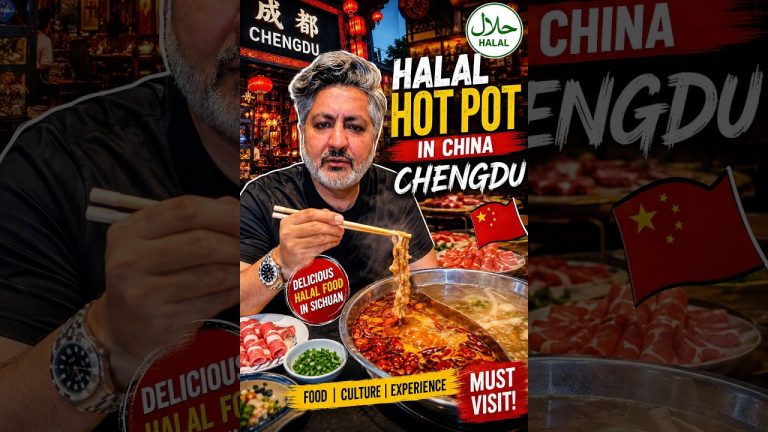 Halal Hot Pot in Chengdu, China